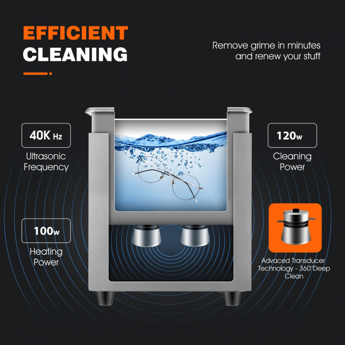 3L Ultrasonic Cleaning Machine 100w Ultrasonic Washing Machine 1