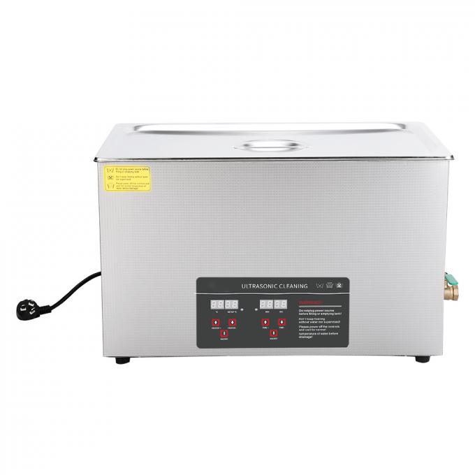 Custom Ultrasonic Part Cleaner With 30L Large Tank For Metal Parts Cleaning 1